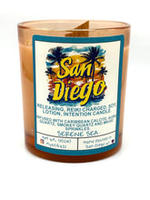 Load image into Gallery viewer, San Diego Candle – Reiki-Charged Intention Candle
