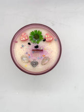 Load image into Gallery viewer, Romance Candle | Reiki Charged Intention Candle | Soy Lotion Candle  Strawberry Champagne Scent | Ritual for Love & Passion