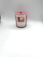 Load image into Gallery viewer, Romance Candle | Reiki Charged Intention Candle | Soy Lotion Candle  Strawberry Champagne Scent | Ritual for Love & Passion