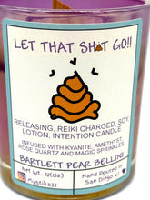 Load image into Gallery viewer, Let That Shxt Go!! — Reiki-Charged Soy Wax Massage + Intention Candle for Release & Healing