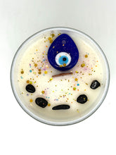 Load image into Gallery viewer, Evil Eye Protection Candle  Reiki-Charged Intention Candle