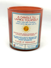 Load image into Gallery viewer, A Candle to Unf*ck Yourself – Reiki-Charged Intention Candle