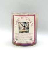 Load image into Gallery viewer, Divine Guidance Candle|Reiki Charged Intention Candle |Soy Lotion Candle with Aura Quartz, Selenite & Mushroom Pendant |Spiritual Connection