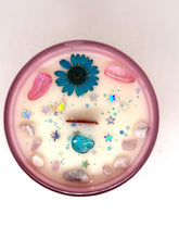 Load image into Gallery viewer, Calm the Fxck Down Candle |Reiki Charged Intention Candle |Soy Lotion Candle with Aura Quartz & Amethyst |Anxiety Relief | Relaxation Ritual