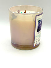 Load image into Gallery viewer, Sending Healing Energy Candle | Reiki Charged Intention Candle |Soy Lotion Candle with Aura Quartz & Cannabis Flower Pendant |Healing Ritual