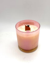 Load image into Gallery viewer, Love Spell Candle | Reiki Charged Intention Candle | Soy Lotion Candle with, Malachite  and Magic Sprinkles | Self-Love and Romance Ritual