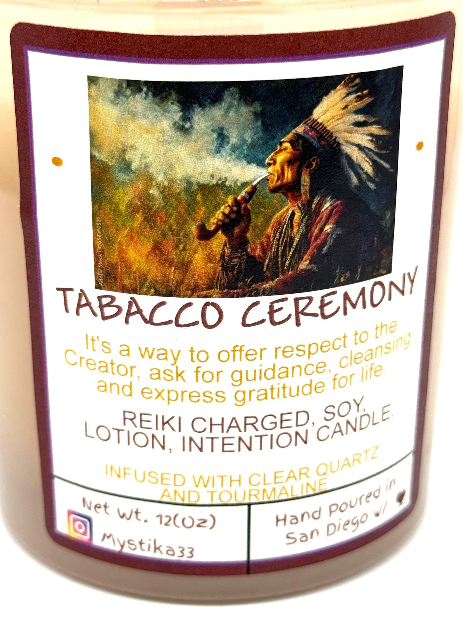 tobacco candle spiritual Puro Veladora/Tobacco Ritual : Home & Kitchen and is impeccably grounded with wooded oak undertones Black Candle Tobacco Oil |